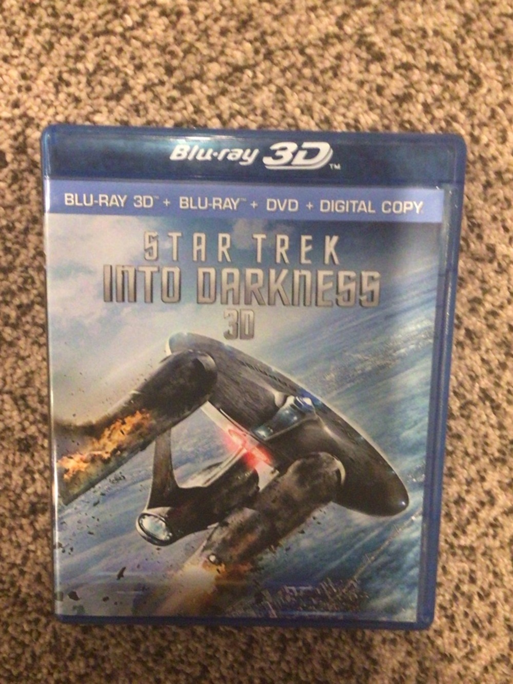Star Trek Into Darkness Blu-Ray disk